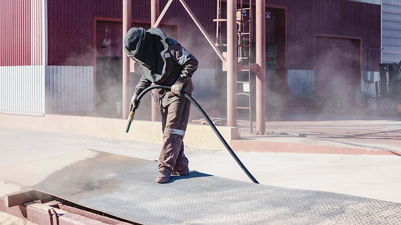Sandblasting Media: All the types and uses for each one