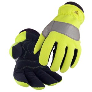SPANDEX AND SYNTHETIC LEATHER INSULATED MECHANIC’S STYLE GLOVES. Pack 6. 15HVXXL