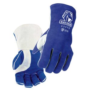 SIDE SPLIT COWHIDE A6 CUT RESISTANT HIGH QUALITY WELDING GLOVES. Pack 6. 320CR-XL