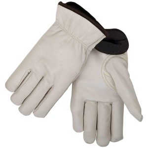 GRAIN COWHIDE — CUSHION INSULATED DRIVER’S STYLE GLOVES. Pack 12. 93WXXL
