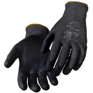 CUT RESISTANT SANDY NITRILE COATED HPPE GLOVES. Pack 12. X Large. GR4130-CH-XLG