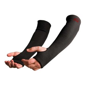 BSX STRAIGHTARM2 18″ BLACK KEVLAR SLEEVES WITH THUMB HOLE. Pack 1. 60-5631
