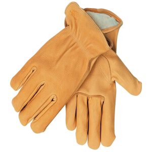 GRAIN ELKSKIN — THINSULATE INSULATED DRIVER’S STYLE GLOVES. Pack 6. I17TXL